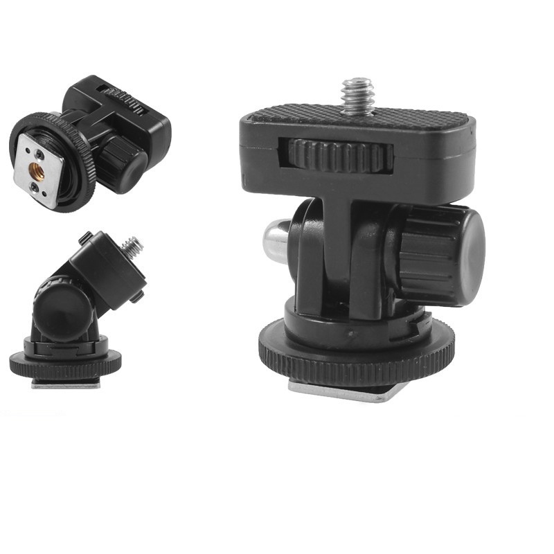 Hot shoe adaptér na skrutku M, 1:4 závit